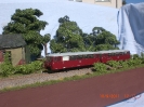 Am 10.09.2011 zum Tag der offenen Tür des Wittenberger Modellbahnclubs wurde das Diorama ausgestellt. Hier mit der 
