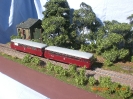Am 10.09.2011 zum Tag der offenen Tür des Wittenberger Modellbahnclubs wurde das Diorama ausgestellt. Hier mit der 
