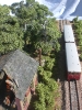 Am 10.09.2011 zum Tag der offenen Tür des Wittenberger Modellbahnclubs wurde das Diorama ausgestellt. Hier mit der 
